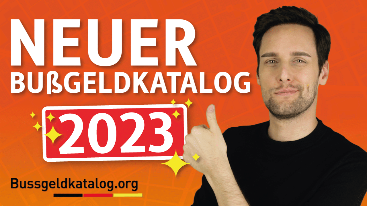 Bußgeldkatalog 2024 |¦| Bußgeld, Punkte, Fahrverbote