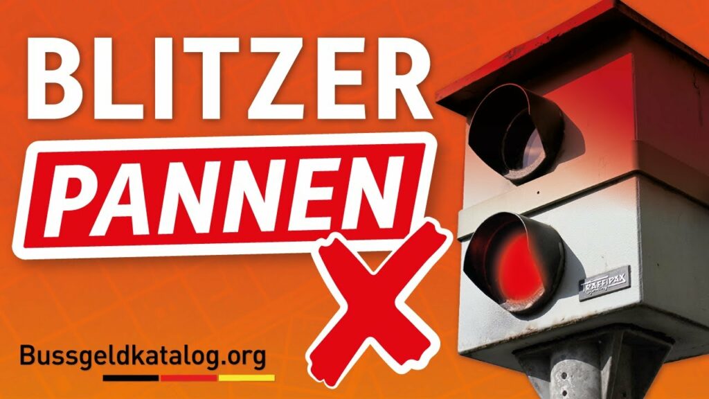 In diesem Video erfahren Sie, welche Fehler bei Blitzern auftreten können. 