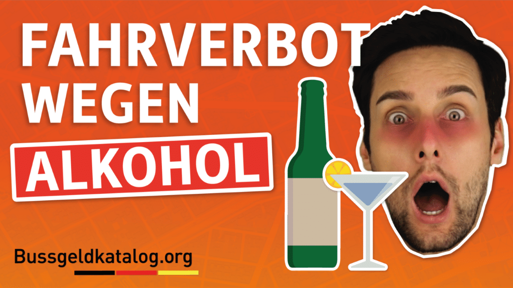 Wie lange dauert das Fahrverbot, wenn Sie mit Alkohol am Steuer erwischt wurden? Dieses Video erklärt's!