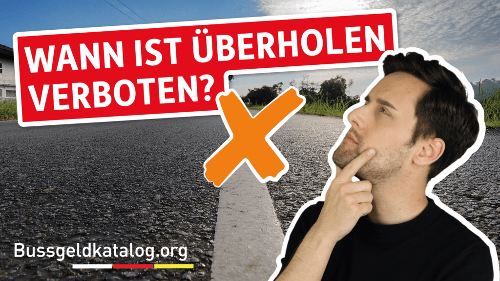 Erfahren Sie in diesem Video, wann das Überholen verboten ist.